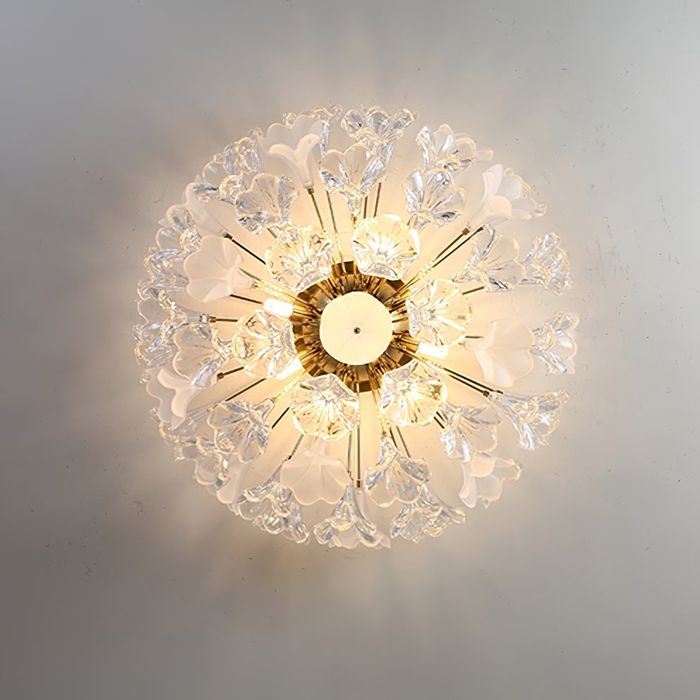 modern-gold-flush-mount-chandelier-with-hand-blown-glass-globes-for-living-room