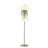 Contemporary Jellyfish Multi Head LED Floor Lamp with Acrylic Shades