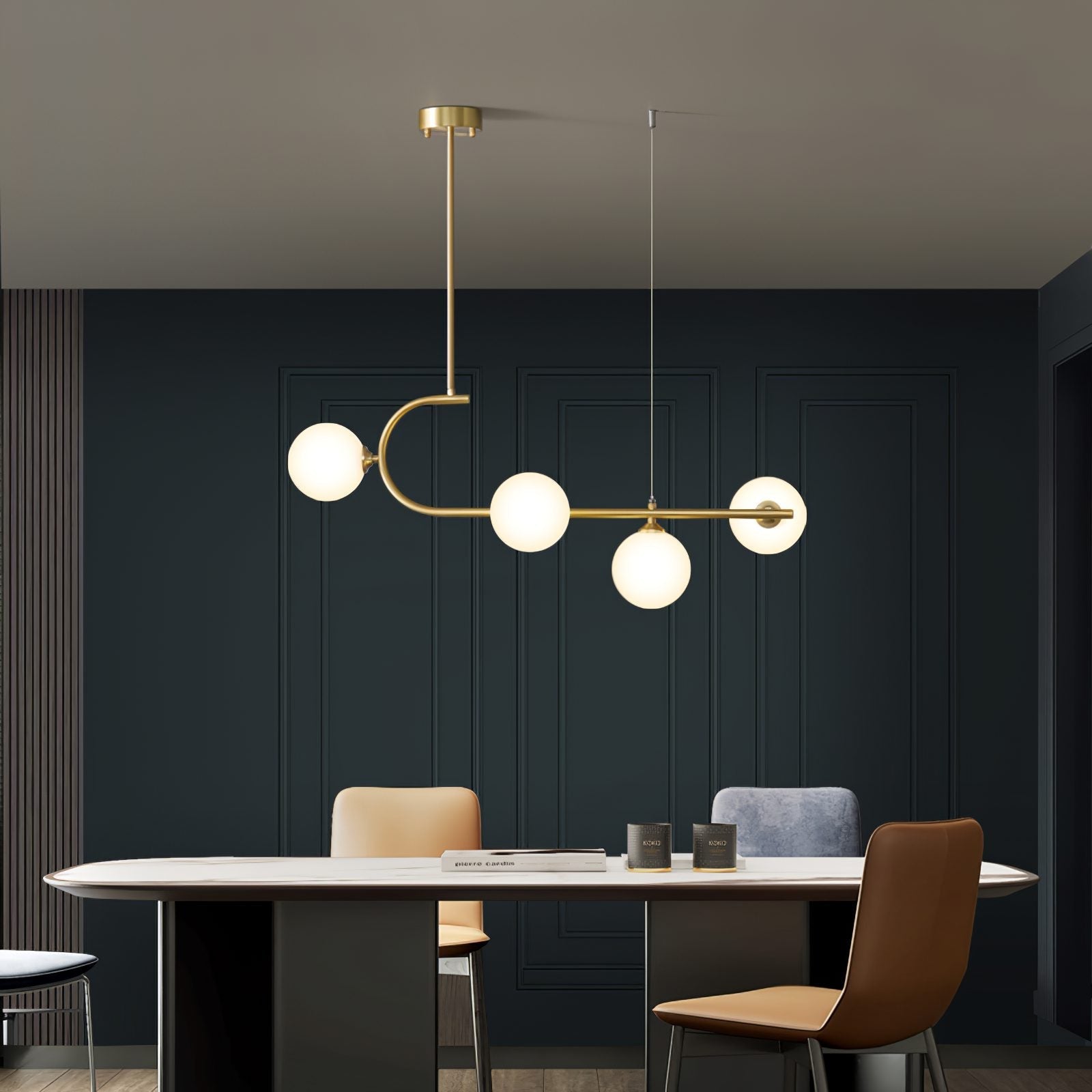 modern-brass-glass-globe-chandelier-gold-minimalist-pendant-lighting-for-dining-room