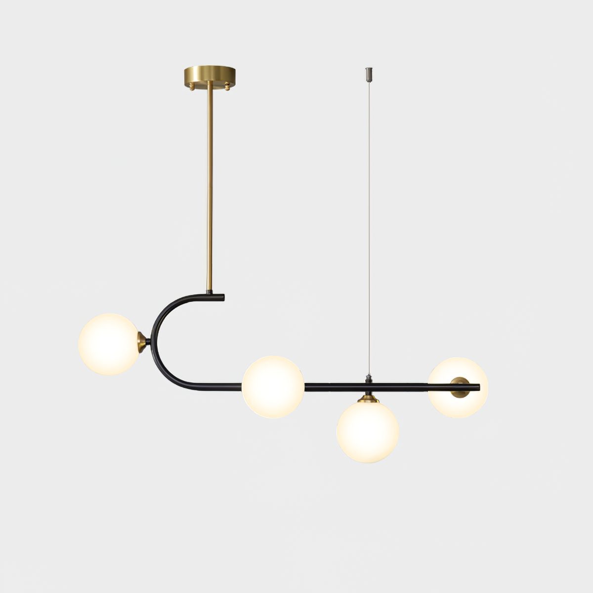 modern-brass-glass-globe-chandelier-gold-minimalist-pendant-lighting-for-dining-room