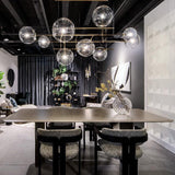 modern-glass-bubble-chandelier-with-burnished-brass-finish-and-led-integrated-lighting