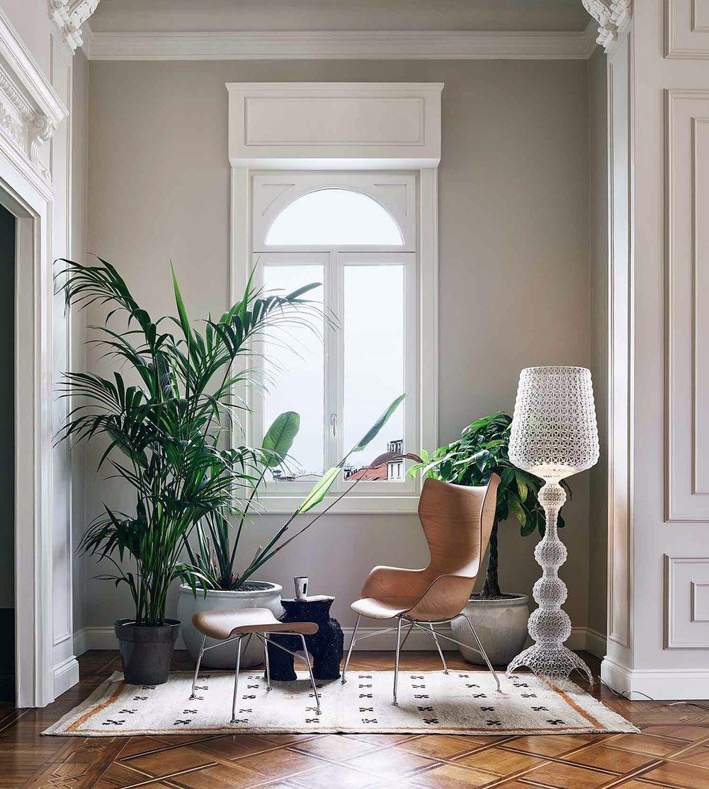 Modern Lace Design Acrylic Kabuki Floor Lamp with Integrated LED Dimmable Light
