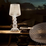 Elegant Kabuki Style Modern Acrylic LED Table Lamp with Dimmable Light