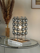 Modern Chrome Spherical Stainless Steel Table Lamp for Contemporary Desk and Reading