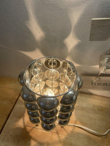 Modern Chrome Spherical Stainless Steel Table Lamp for Contemporary Desk and Reading