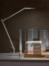 Modern Minimalist LED Desk Lamp Adjustable Metal Table Light for Office and Bedside