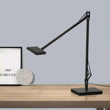 Modern Minimalist LED Desk Lamp Adjustable Metal Table Light for Office and Bedside