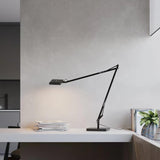 Modern Minimalist LED Desk Lamp Adjustable Metal Table Light for Office and Bedside