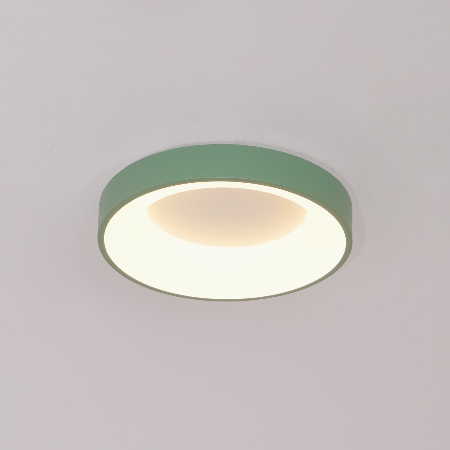 Modern Round Keno LED Ceiling Light Flush Mount Acrylic Fixture for Bedroom and Hallway