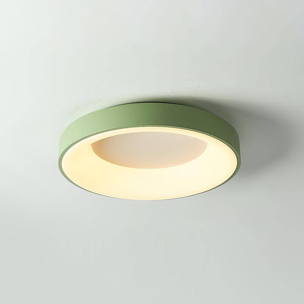 Modern Round Keno LED Ceiling Light Flush Mount Acrylic Fixture for Bedroom and Hallway