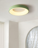 Modern Round Keno LED Ceiling Light Flush Mount Acrylic Fixture for Bedroom and Hallway