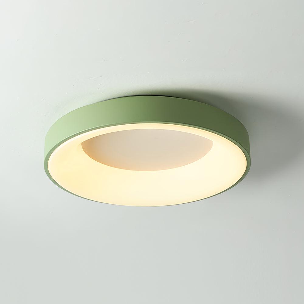 Modern Round Keno LED Ceiling Light Flush Mount Acrylic Fixture for Bedroom and Hallway