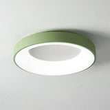 Modern Round Keno LED Ceiling Light Flush Mount Acrylic Fixture for Bedroom and Hallway