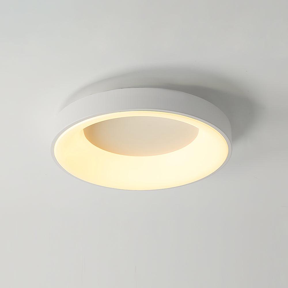 Modern Round Keno LED Ceiling Light Flush Mount Acrylic Fixture for Bedroom and Hallway