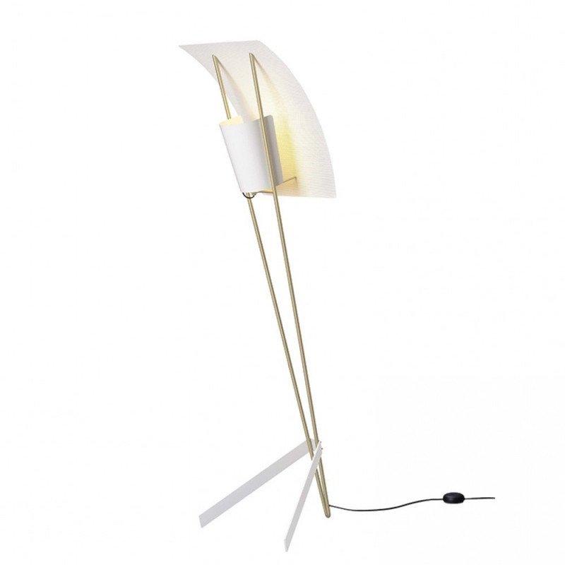 Modern Kite LED Floor Lamp Sculptural Reading Light for Living Room and Bedroom