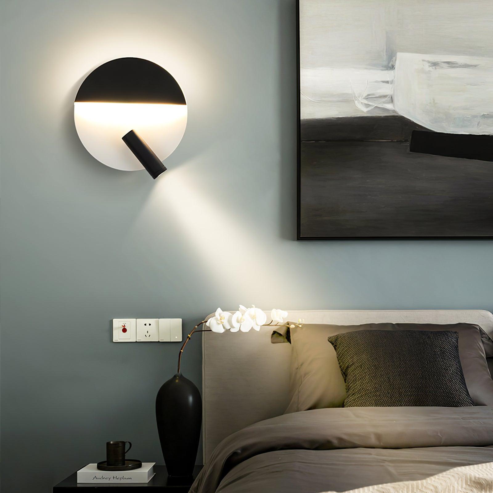 Kneeland Modern Rotatable LED Wall Sconce Lamp for Bedroom and Hallway Lighting