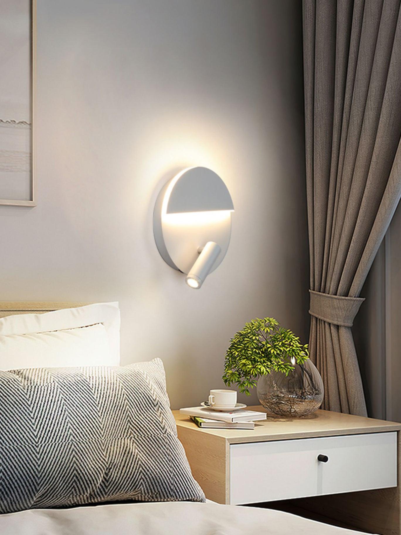 Kneeland Modern Rotatable LED Wall Sconce Lamp for Bedroom and Hallway Lighting