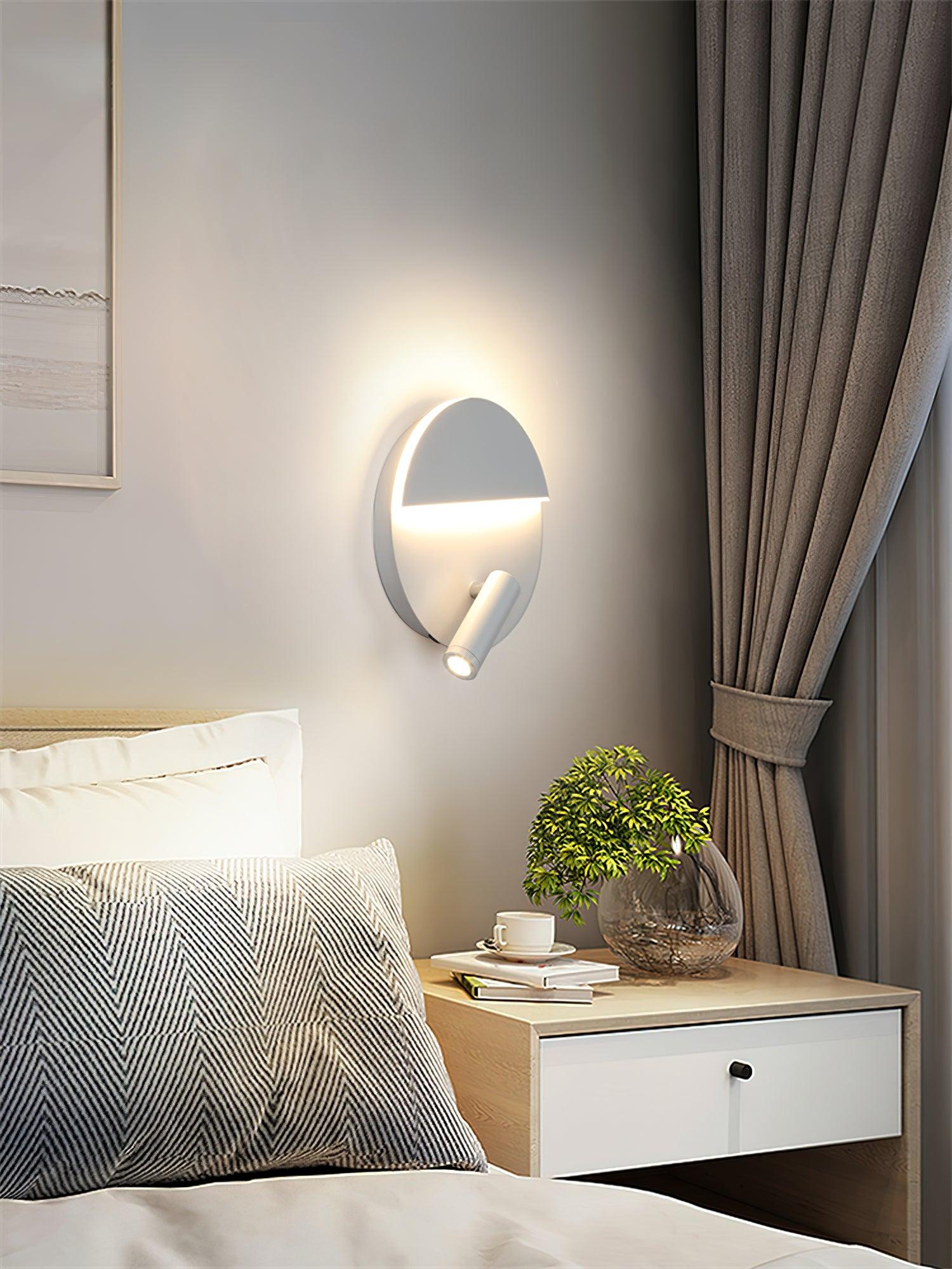 Kneeland Modern Rotatable LED Wall Sconce Lamp for Bedroom and Hallway Lighting