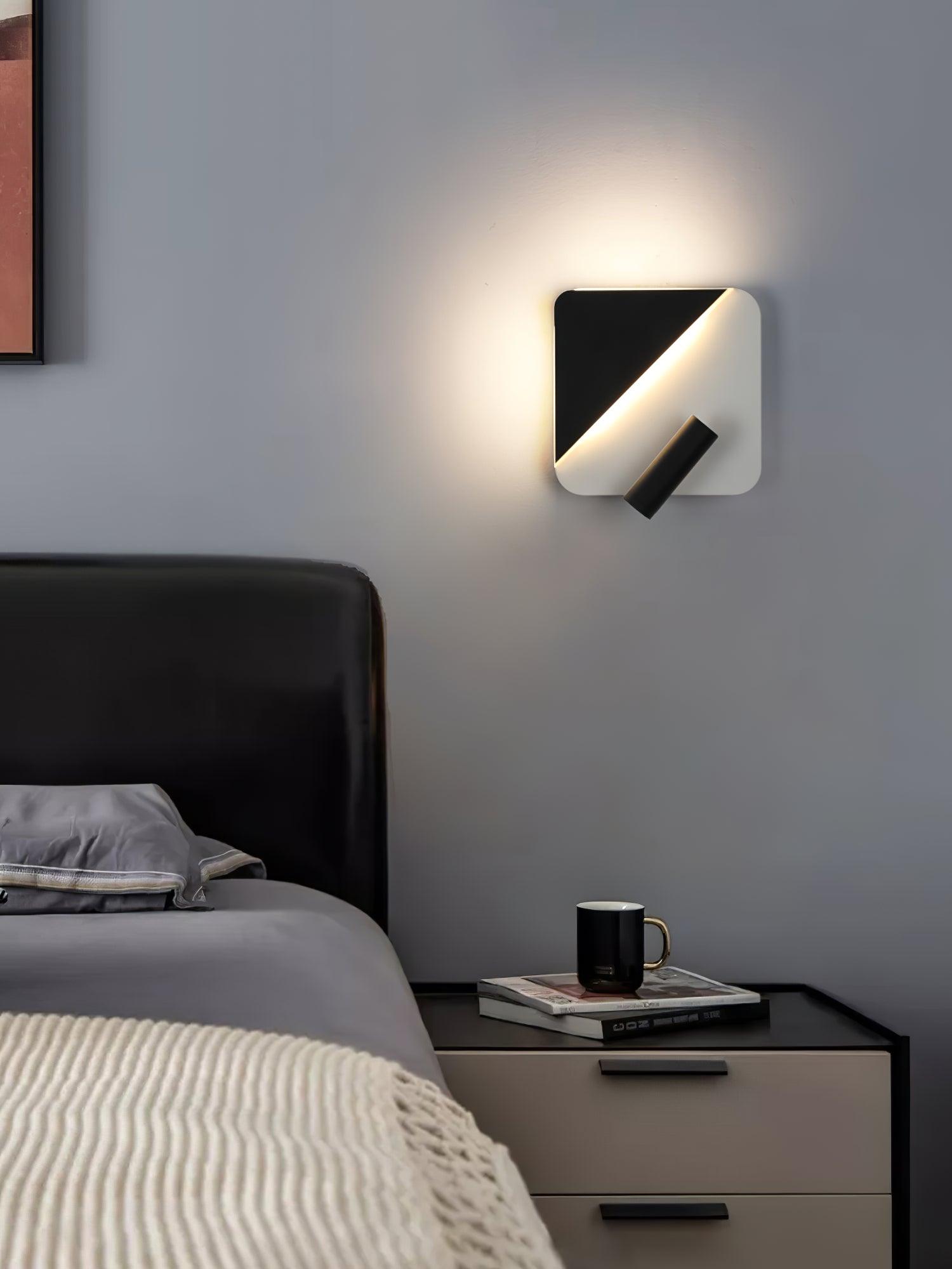 Kneeland Modern Rotatable LED Wall Sconce Lamp for Bedroom and Hallway Lighting