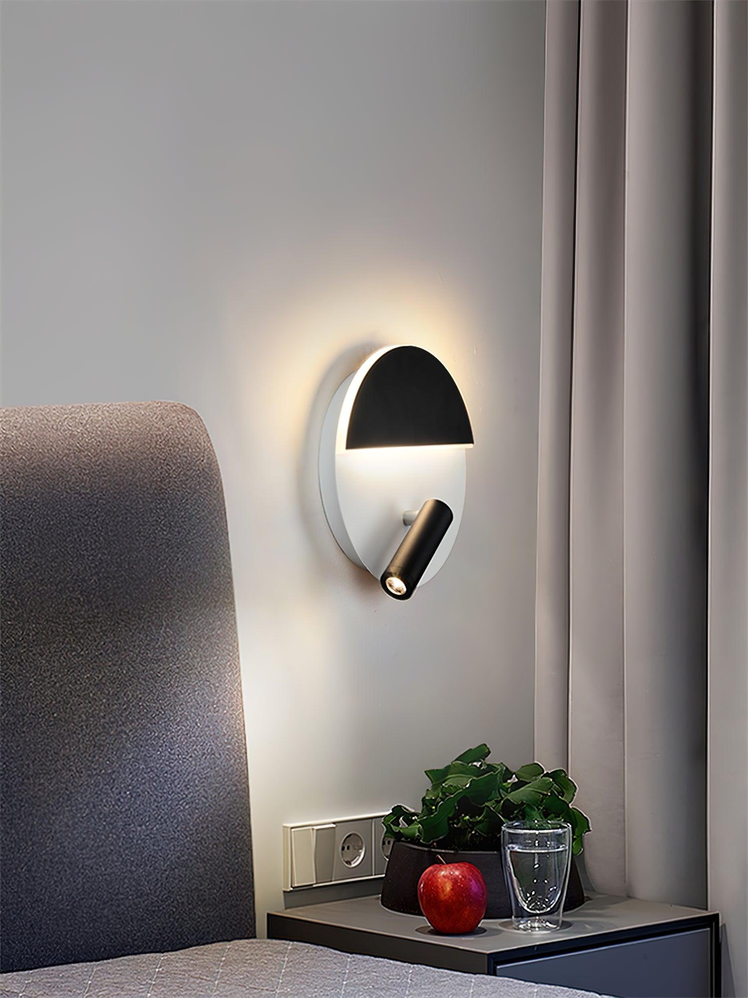 Kneeland Modern Rotatable LED Wall Sconce Lamp for Bedroom and Hallway Lighting