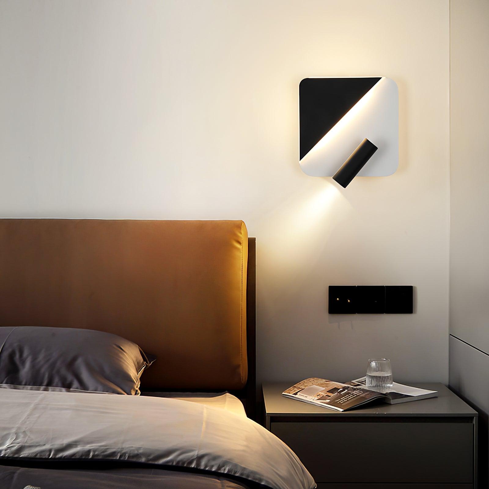 Kneeland Modern Rotatable LED Wall Sconce Lamp for Bedroom and Hallway Lighting