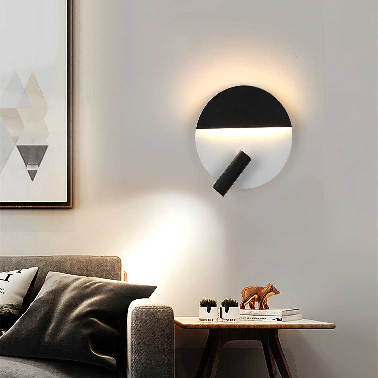 Kneeland Modern Rotatable LED Wall Sconce Lamp for Bedroom and Hallway Lighting