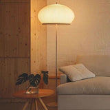 Modern Lantern Knit Floor Lamp with Dimmable LED Geometric Fabric Shades and Three Color Temperatures