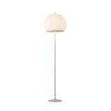 Modern Lantern Knit Floor Lamp with Dimmable LED Geometric Fabric Shades and Three Color Temperatures