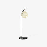 Modern Crystal Dandelion Bedside Table Lamp for Elegant Bedroom Decor