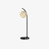 Modern Crystal Dandelion Bedside Table Lamp for Elegant Bedroom Decor