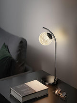 Modern Crystal Dandelion Bedside Table Lamp for Elegant Bedroom Decor