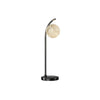 Modern Crystal Dandelion Bedside Table Lamp for Elegant Bedroom Decor