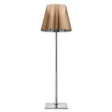 Modern Chrome Prism Floor Lamp with Acrylic Diffuser and Polished Finish