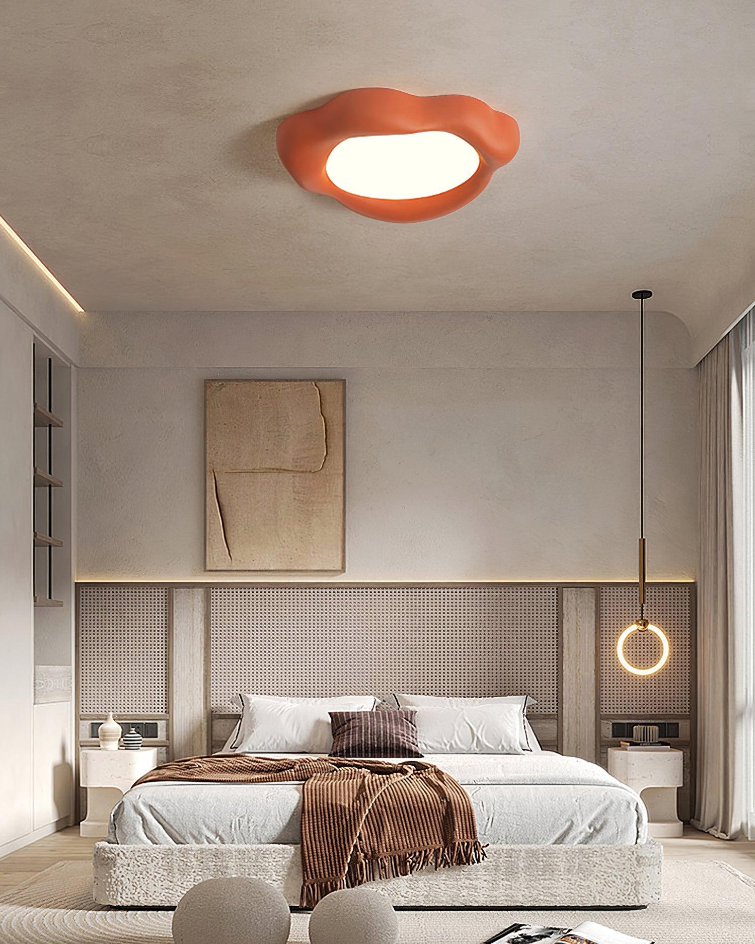 Modern Kumo Cloud Shaped Flush Mount LED Ceiling Light for Living Room and Bedroom