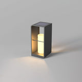 Solar Powered LED Garden Lantern Waterproof Outdoor Pathway Light in Stainless Steel