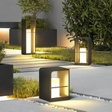 Solar Powered LED Garden Lantern Waterproof Outdoor Pathway Light in Stainless Steel