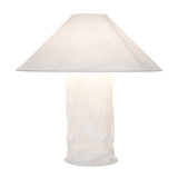 Modern Sculptural Dupont Paper Table Lamp for Contemporary Bedroom Lighting