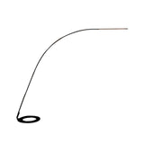 Lampo Minimalist Arc Floor Lamp Modern Steel Wire LED Torchiere Standing Light