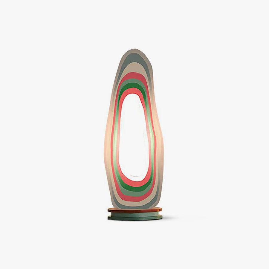 Modern Multicolor Acrylic Landscape LED Side Table Lamp for Living Room