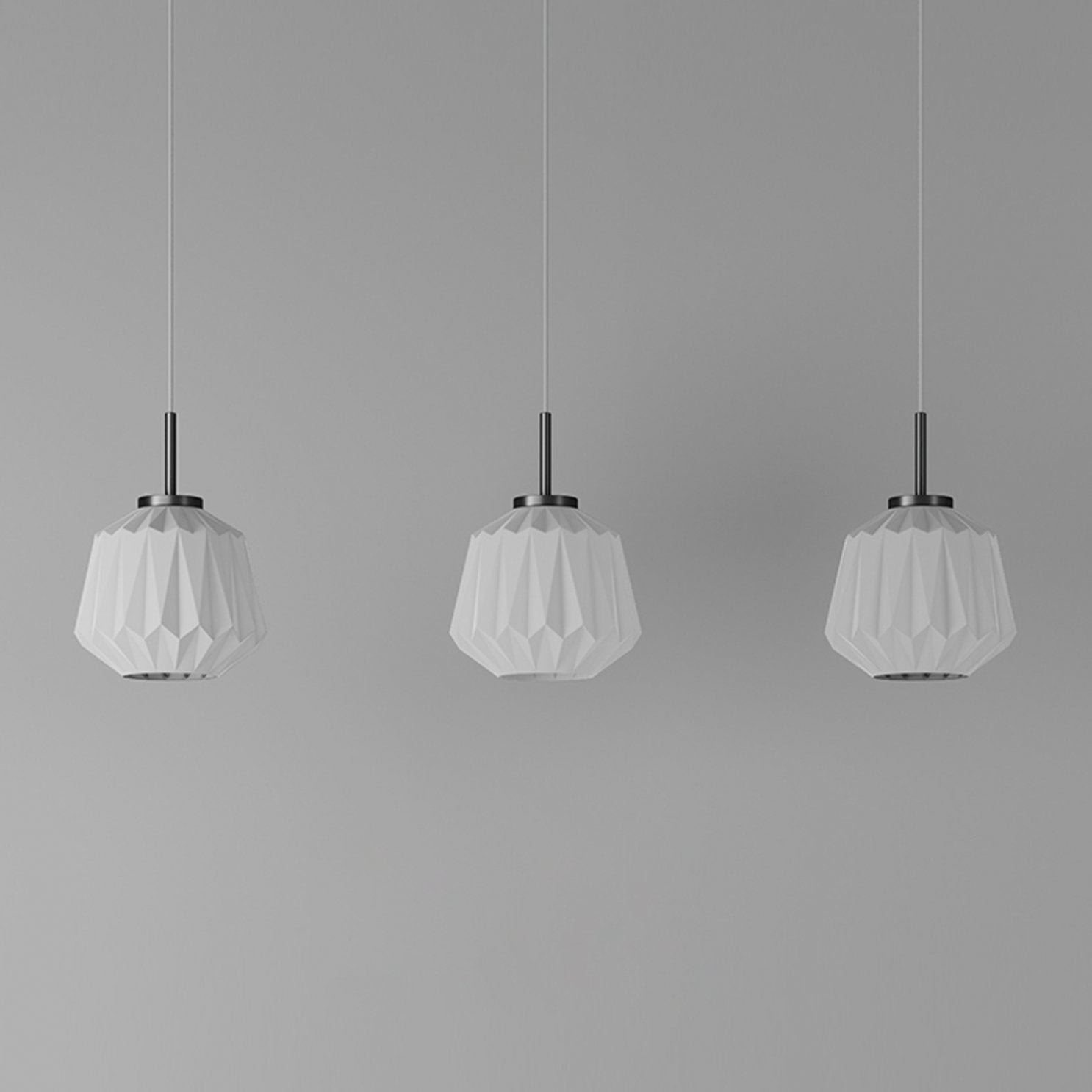 textured-white-glass-lantern-pendant-lamp-faceted-origami-style-hanging-ceiling-light