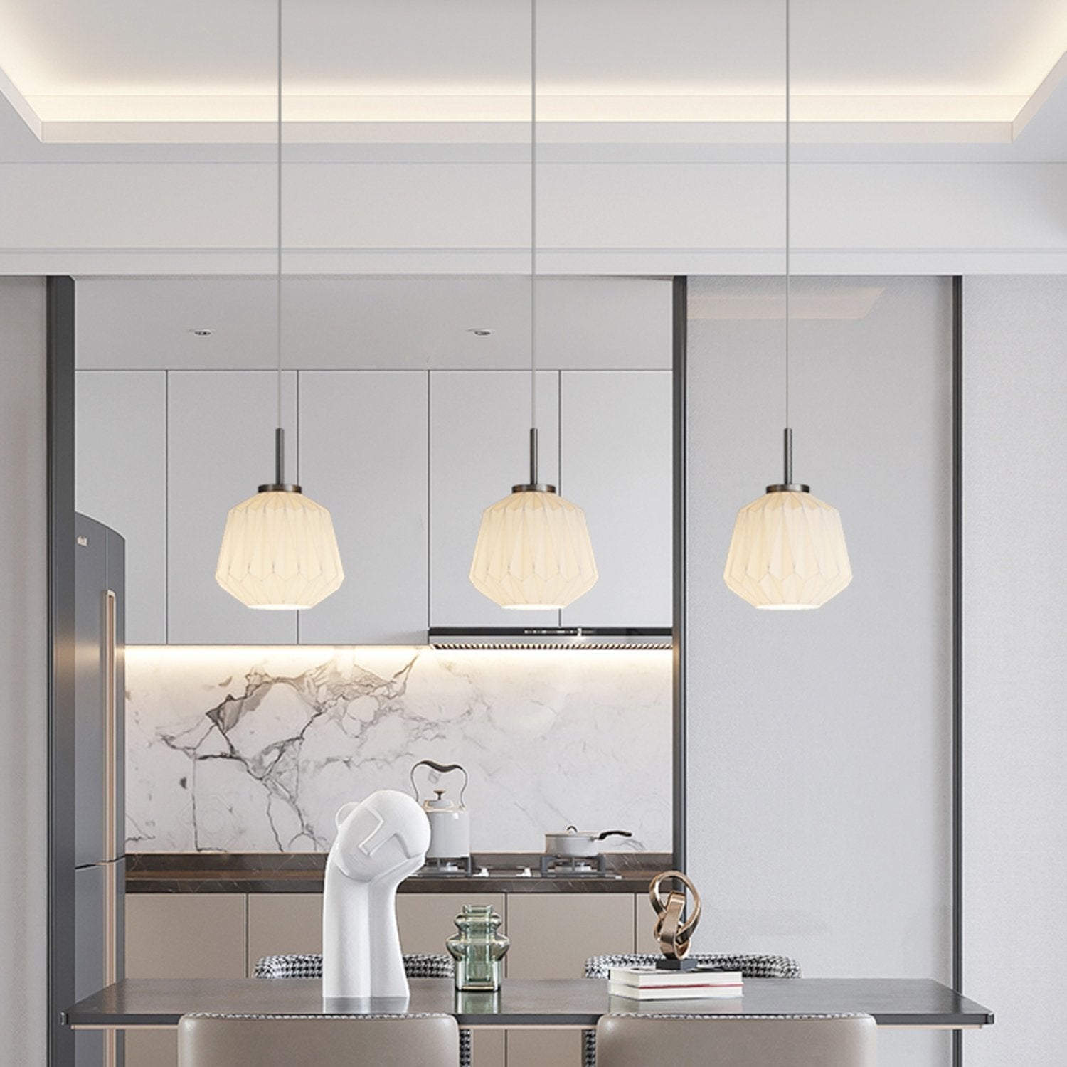 textured-white-glass-lantern-pendant-lamp-faceted-origami-style-hanging-ceiling-light