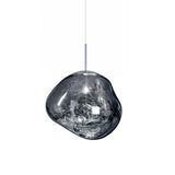 contemporary-melt-glass-style-lava-pendant-light-unique-mirror-finish-polycarbonate-hanging-lamp
