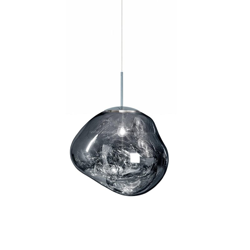 contemporary-melt-glass-style-lava-pendant-light-unique-mirror-finish-polycarbonate-hanging-lamp