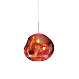 contemporary-melt-glass-style-lava-pendant-light-unique-mirror-finish-polycarbonate-hanging-lamp