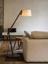 Modern Lean Pivot Adjustable Uplight Floor Lamp for Living Room and Office