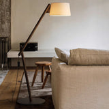 Modern Lean Pivot Adjustable Uplight Floor Lamp for Living Room and Office