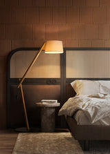 Modern Lean Pivot Adjustable Uplight Floor Lamp for Living Room and Office