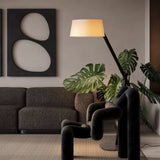 Modern Lean Pivot Adjustable Uplight Floor Lamp for Living Room and Office