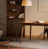 Modern Lean Pivot Adjustable Uplight Floor Lamp for Living Room and Office