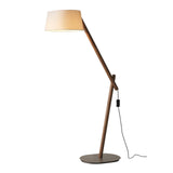 Modern Lean Pivot Adjustable Uplight Floor Lamp for Living Room and Office